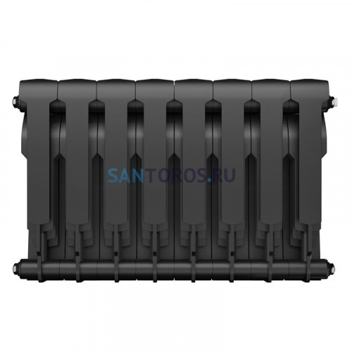Радиатор Royal Thermo 350 х 8 секций BiLiner Noir Sable биметаллический секционный НС-1197125